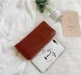 Crocodile Print Clutch Zipper Handbag HCFB-C1081158