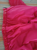Solid Color Long Sleeve Slim Down Jackets MEM-88513
