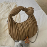 Vintage Pleated Tote Soft Knot Dumpling Bag HCFB-275007