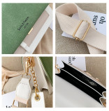 Frosted Crossbody Contrast Color Small Square Bag HCFB-322037