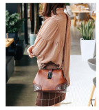 Retro Lock Rivet Shoulder Crossbody Bag HCFB-392014