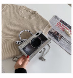 Ribbon Tote Camera Bag Chain Small Square Bag HCFB-302106