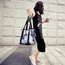 Summer Jelly Tote Transparent Bags HCFB-10010