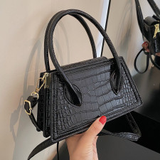 Crocodile Print Tote Crossbody Small Square Bag HCFB-268169