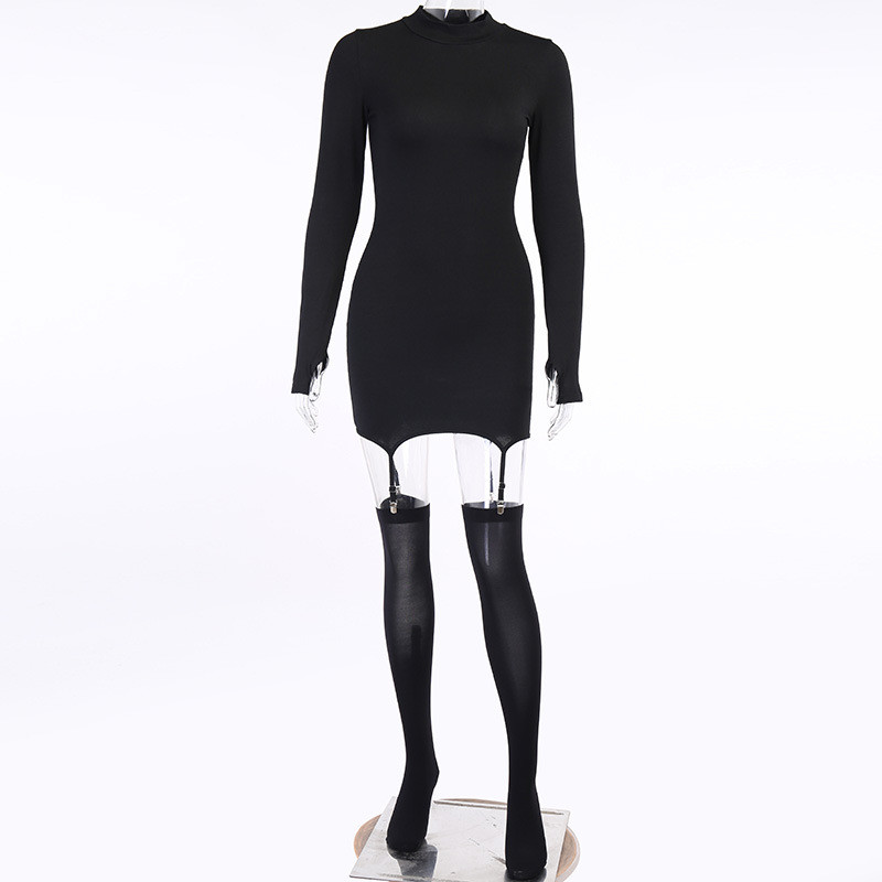 long sleeve dress with stockings How to Style a Long Sleeve Wrap Dress
