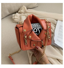 Soft Leather Jacket Crossbody Bag HCFB-329220