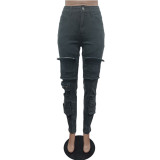 Casual Multicolor Slim Jeans MEM-88516