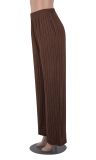Solid Color Loose Straight Pant MZ-2814