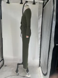 Casual Solid Color Woolen Knit Two Piece Pants Set MOF-8933