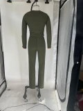 Casual Solid Color Woolen Knit Two Piece Pants Set MOF-8933