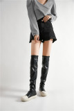 Plus Size Simple Warm Knee Boots  ZPTX-2036-1