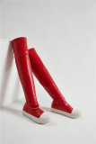 Plus Size Simple Warm Knee Boots  ZPTX-2036-1