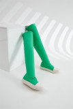 Plus Size Simple Warm Knee Boots  ZPTX-2036-1