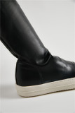 Plus Size Simple Warm Knee Boots  ZPTX-2036-1