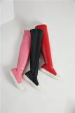 Plus Size Simple Warm Knee Boots  ZPTX-2036-1