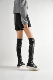 Plus Size Simple Warm Knee Boots  ZPTX-2036-1