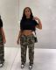 High Waisted Loose Camouflage Pants GSMJ-6935