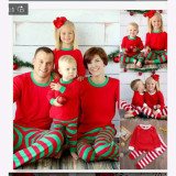 Christmas Striped Parent-Child Family Pajama Set GSGS-0504