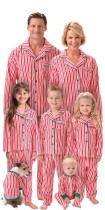 Christmas Stripe Printed Parent-Child Pajama Set GSGS-0607#