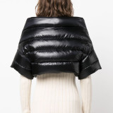 One Shoulder Warm Short Cotton Jacket GNZD-9655TD