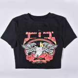 Summer Print Short Sleeve Tops GNZD-31239TY