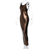 Sexy Backless Sling Maxi Dress BLG-D0C4049K