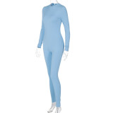 Solid Color Yoga Sport Jumpsuit BLG-P3713601A