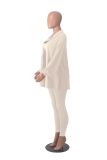 Solid Color Vest+Coat+Pants Three Piece Set MZ-2816