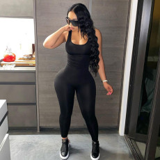 Sport Yoga Backless Jumpsuit BLG-P134748A