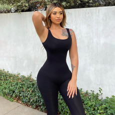 Sport Yoga Backless Jumpsuit BLG-P134748A