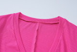 Long Sleeve V Neck Sport Jumpsuit BLG-P3914317A