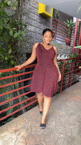Casual Backless Sling Midi Dress YS-872