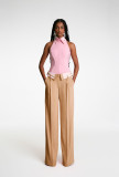 Solid Color Loose Wide Leg Blazer Pants ZSD-0646
