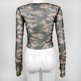Camouflage Long Sleeve T Shirt BLG-T770010