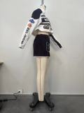 Removable Multi-Wear Printed Padded Jacket OD-8655