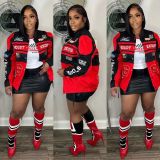 Removable Multi-Wear Printed Padded Jacket OD-8655