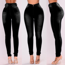 Solid Color Casual Slim Jean GXJF-Amy30-6338xt1689