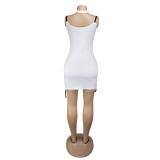 Sexy printed Bandage Mini Dress AIL-080