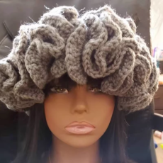 Fashion Ruffled Knit Hat GPCF-2023.2