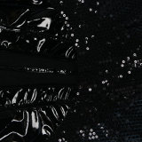 Beaded Mesh See-through Splicing Mini Dress NY-3120