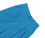 Sleeveless Solid Vest And Pants Two Piece Set AIL-265