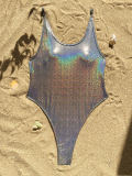 Sexy Sling Backless One Piece Swimsuit CASF-6645