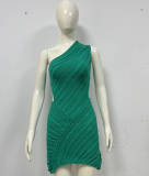 Sexy Single Shoulder Bodycon Dress GFQS-DCL052