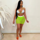 Mesh Sequin Two Piece Skirt Set (With Panties)  TE-4667