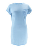 Solid Color Fashion Casual Dress SFY-407