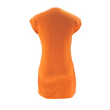 Summer Slim Fly Sleeve Sweet Dress SFY-402