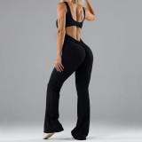 Fashion Skinny Yoga With Chest Cushion Sport Jumpsuit GYSM-W0728
