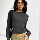 Long Sleeve O Neck T Shirt GYSM-LZY013