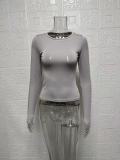 Long Sleeve O Neck T Shirt GYSM-LZY013