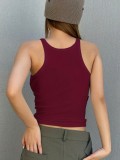 Sexy U Neck Camisole Sports Tank Top GYSM-W-LH-06